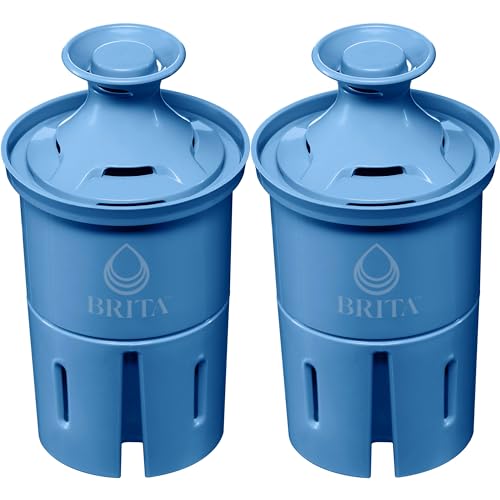 Brita Elite Water Filter Replacements for Pitchers and Dispensers, BPA-Free, Reduces 99% of Lead, Lasts Six Months or 120 Gallons, Includes 2 Pitcher Replacement Filters