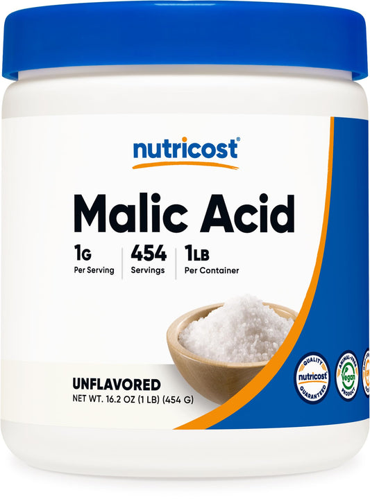 Nutricost Malic Acid Powder 1LB